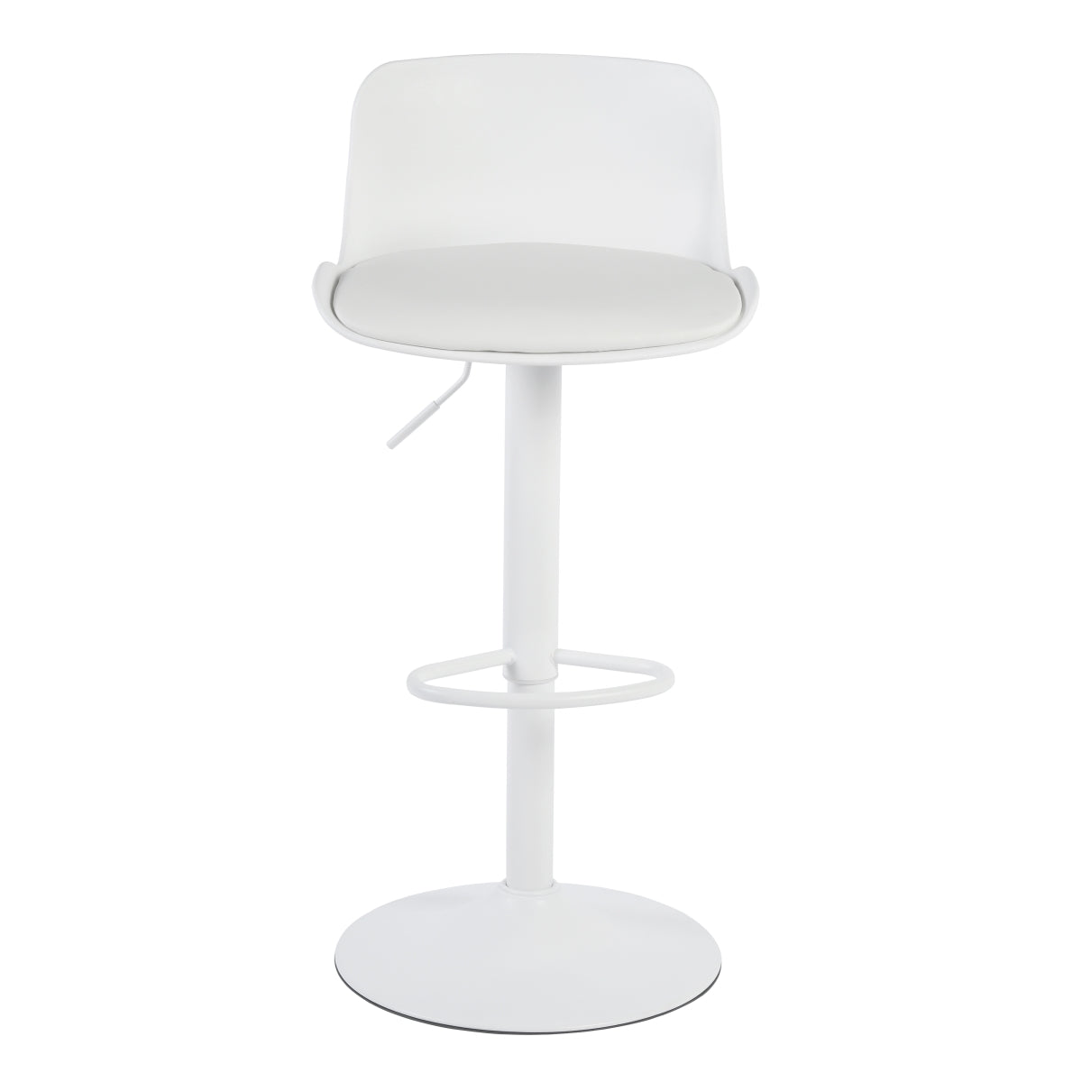 Barstools PU Plastic Seat Swivel Bar Stools Jevon