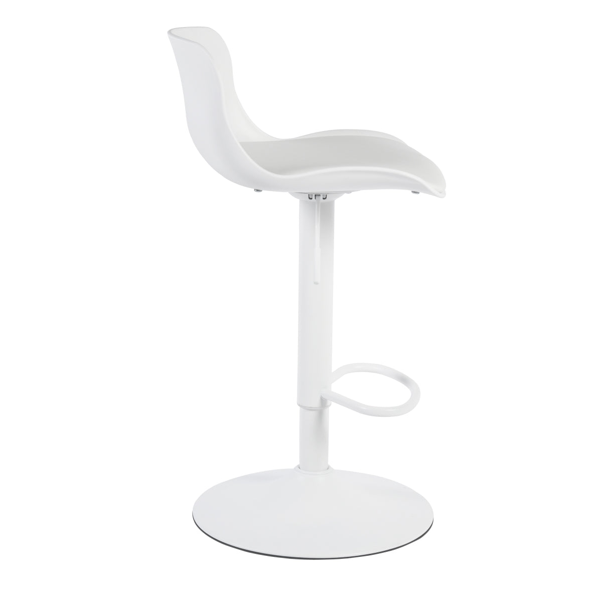 Barstools PU Plastic Seat Swivel Bar Stools Jevon