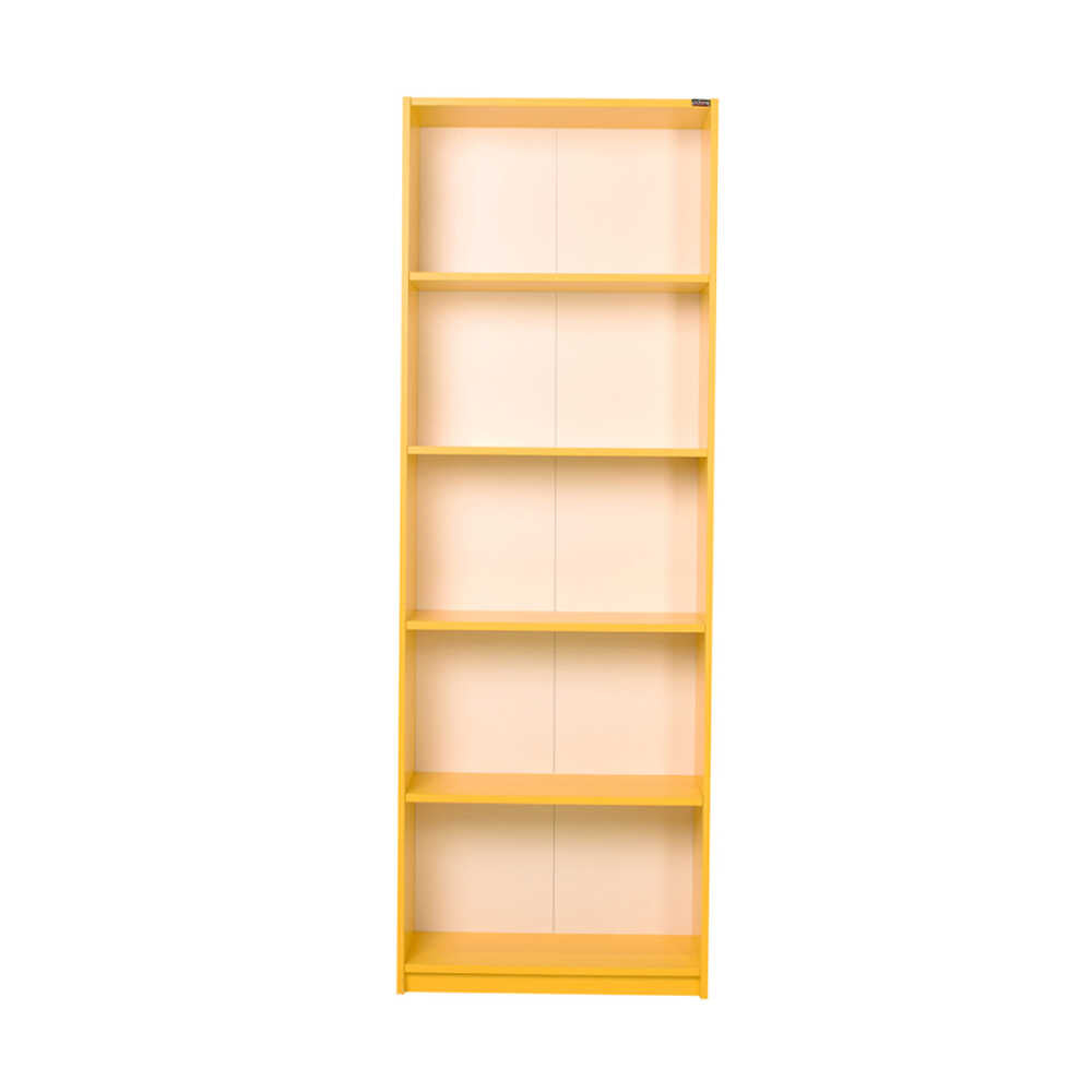 Bookcase W/ Five Section Yellow KTP