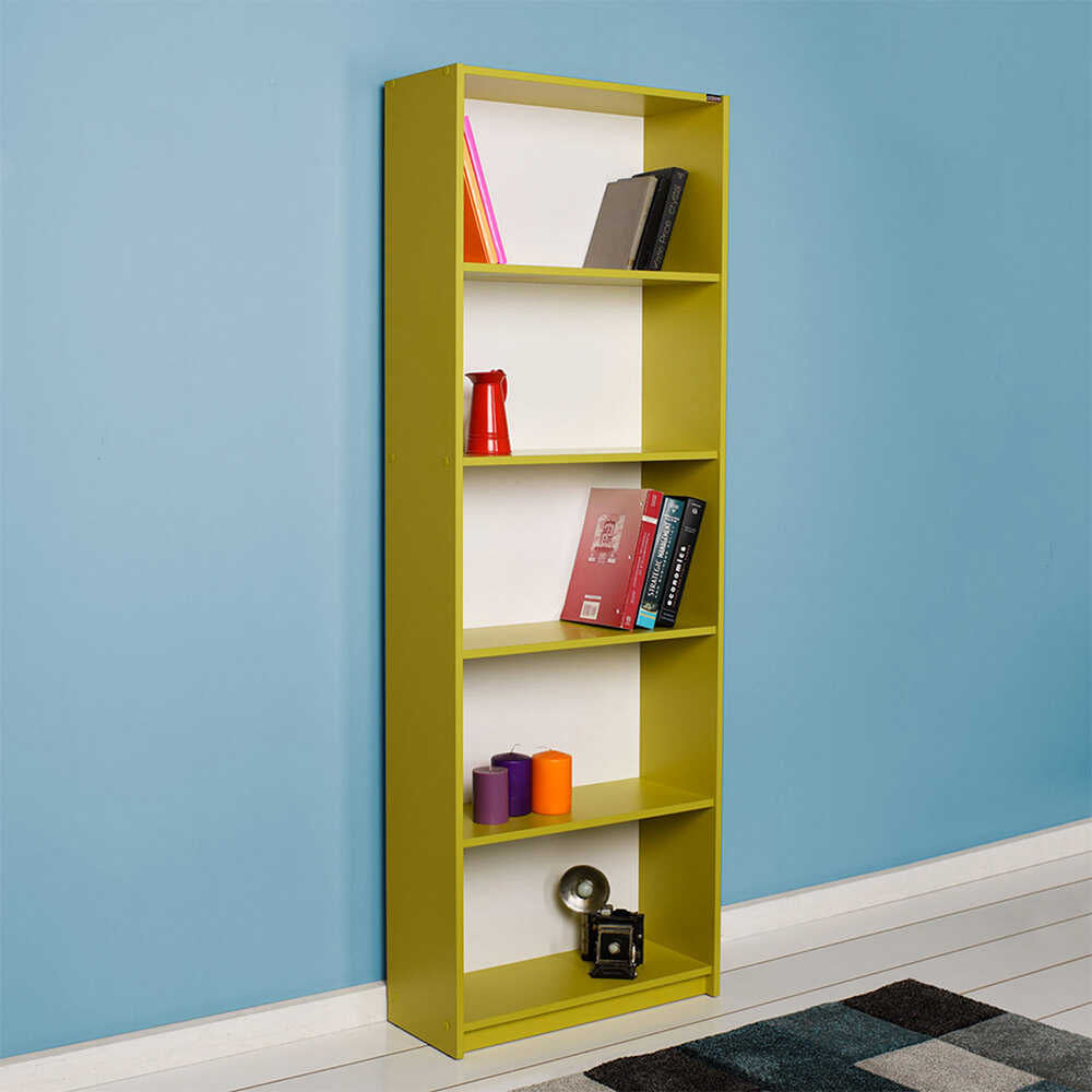 Bookcase W/ Five Section Green KTP