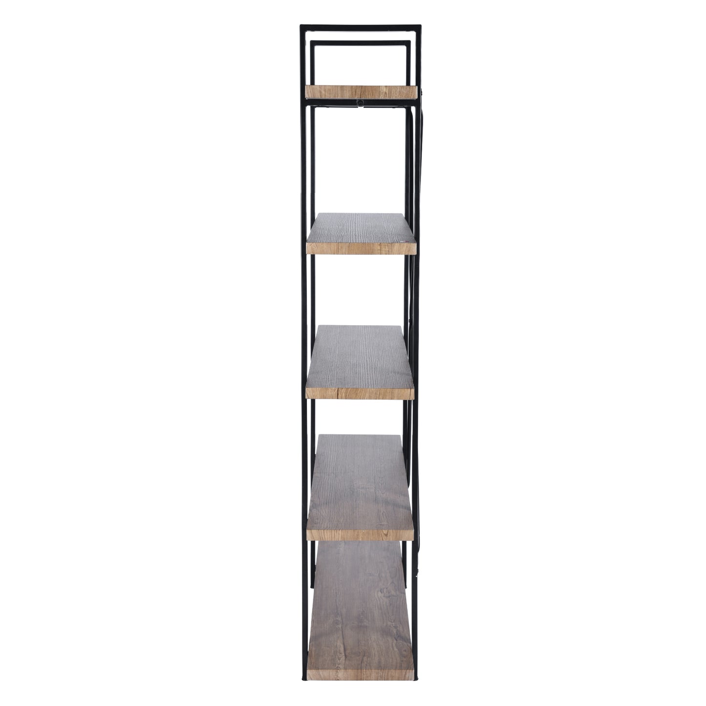 Bookcase 5 Shelves Bookshelf Storage Organizer Lack