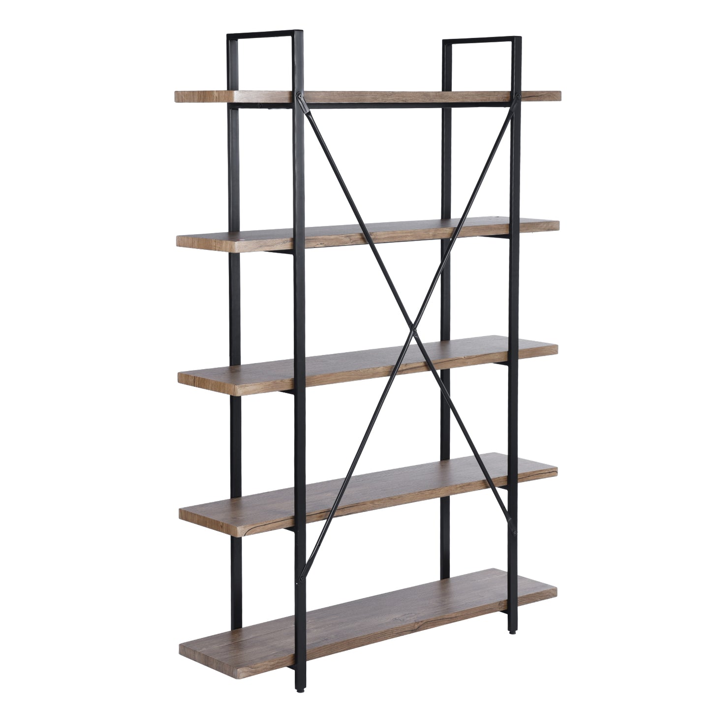 Bookcase 5 Shelves Bookshelf Storage Organizer Lack