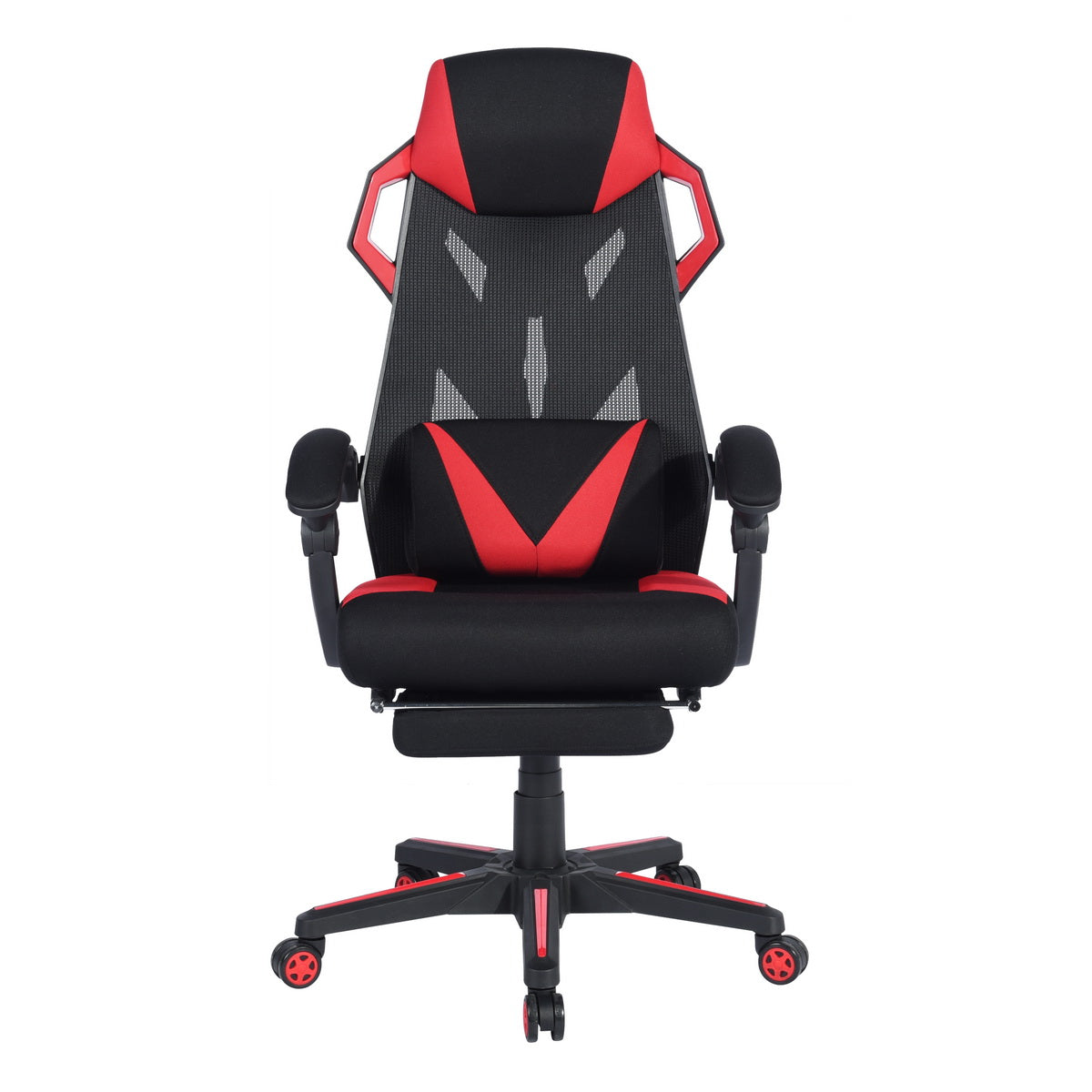 Gaming Chair Mesh Racing Office Chair Recliner Swivel Rocker with Headrest and Lumbar Pillow Landuci