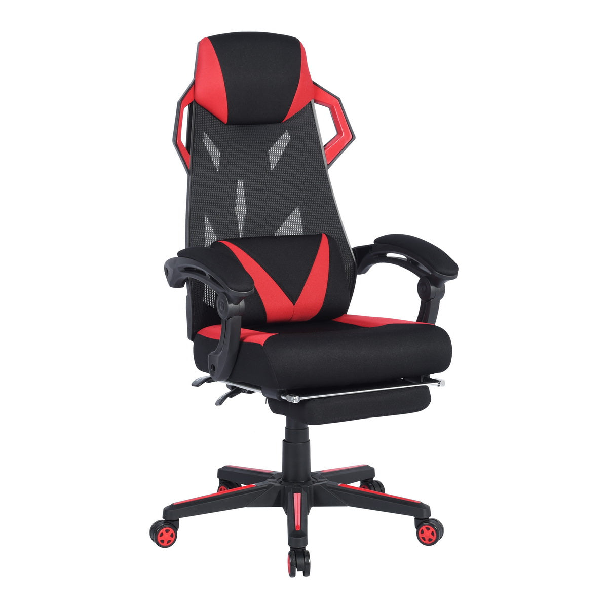 Gaming Chair Mesh Racing Office Chair Recliner Swivel Rocker with Headrest and Lumbar Pillow Landuci