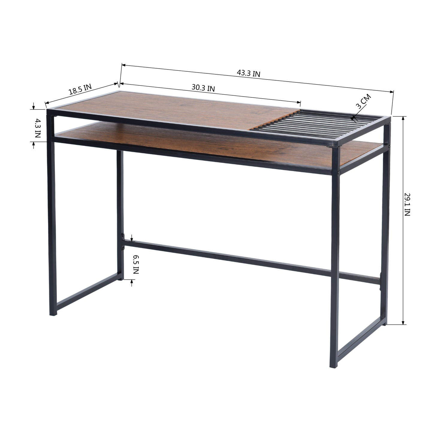 Computer Desk Writing Office Table Line