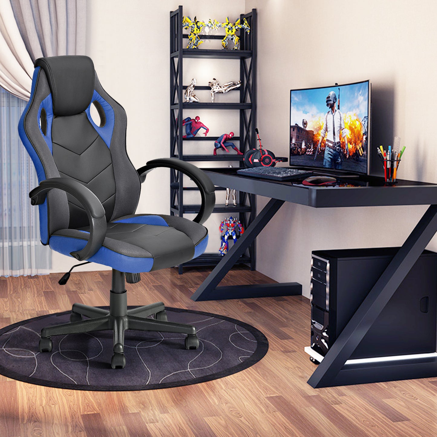 Gaming Chair Racing Office Chair Seat Height Adjustment Linton