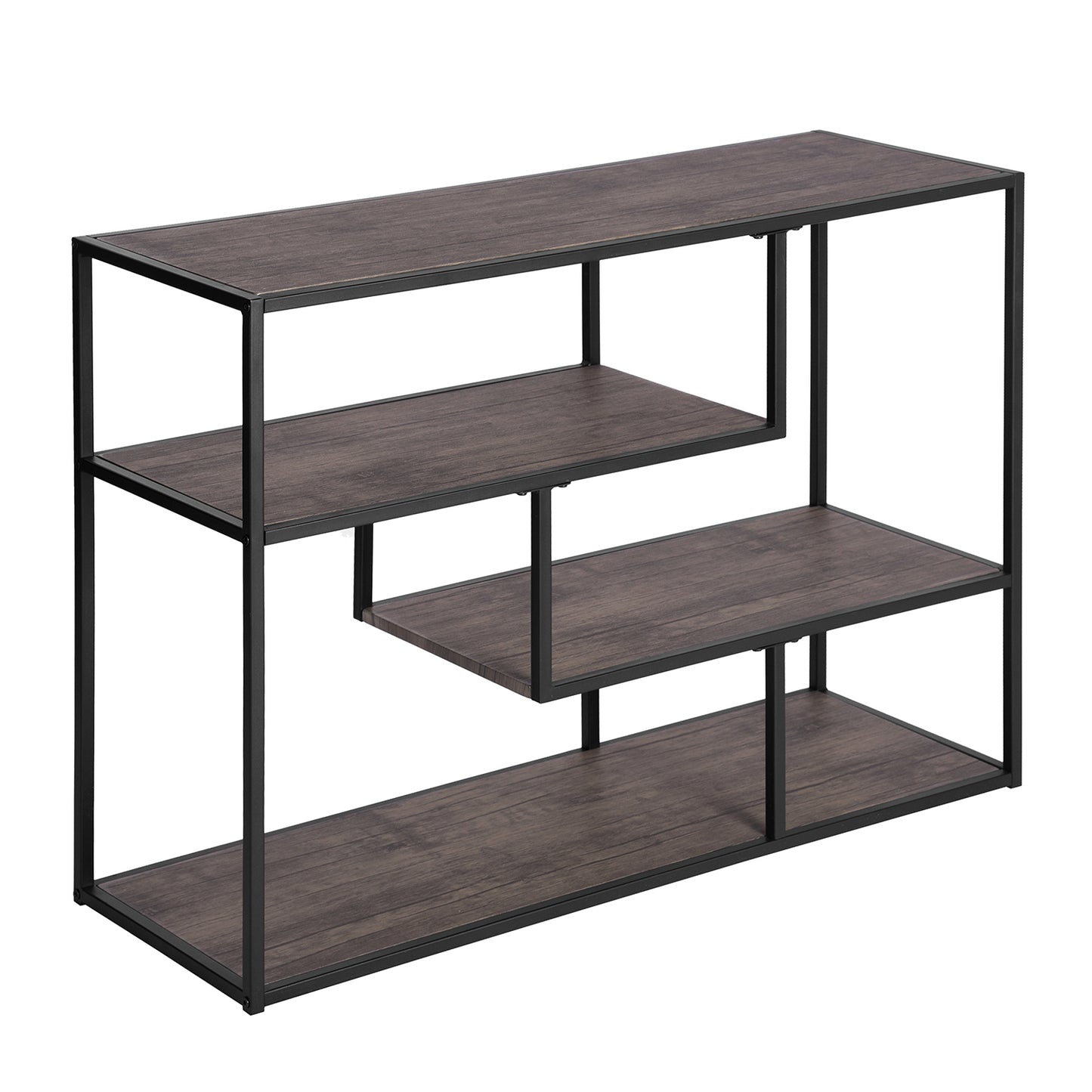 Bookcase 3 Shelves Bookshelf Storage Organizer Metacritic