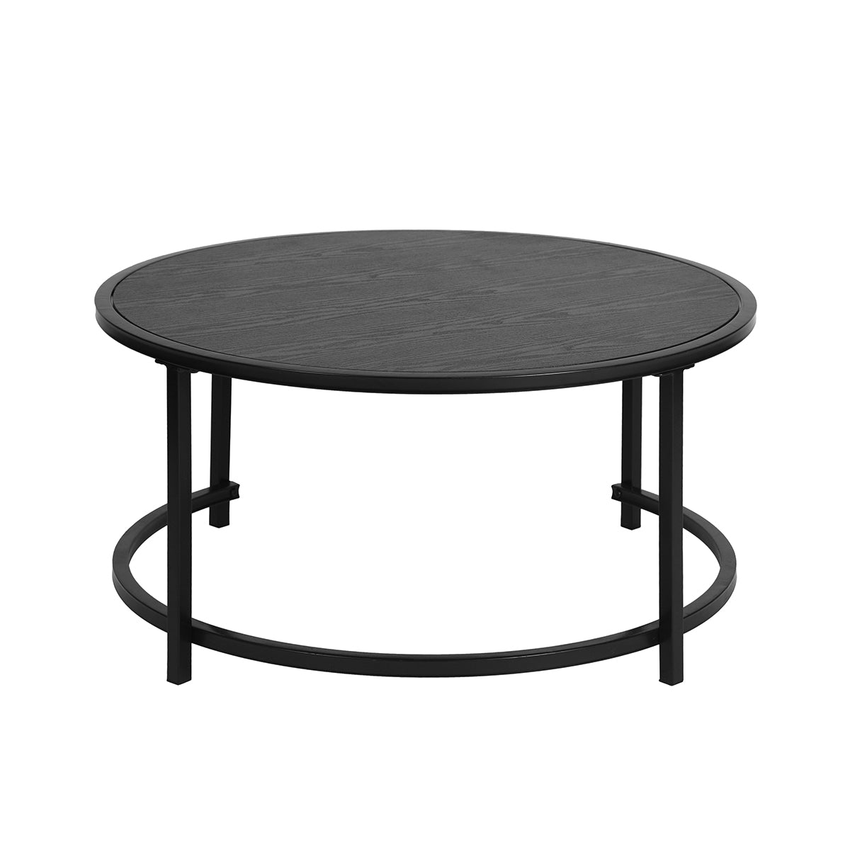 Nesting End Coffee Table Set of 2 Rolling Neka