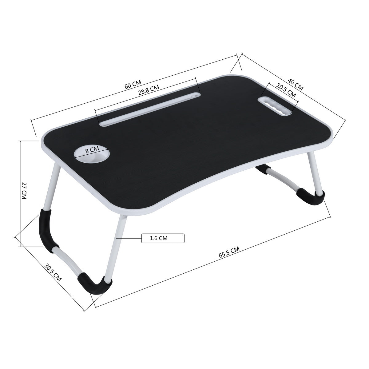 Laptop Desk Foldable Laptop Table Bed Tray Nolito