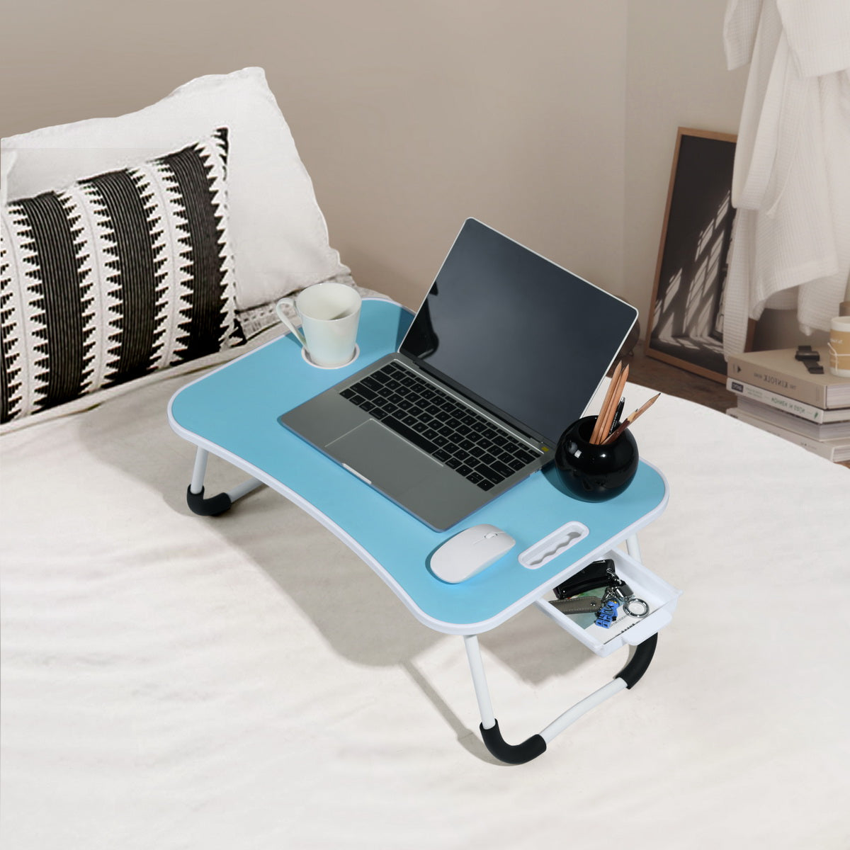 Laptop Desk Foldable Laptop Table Bed Tray Nolito