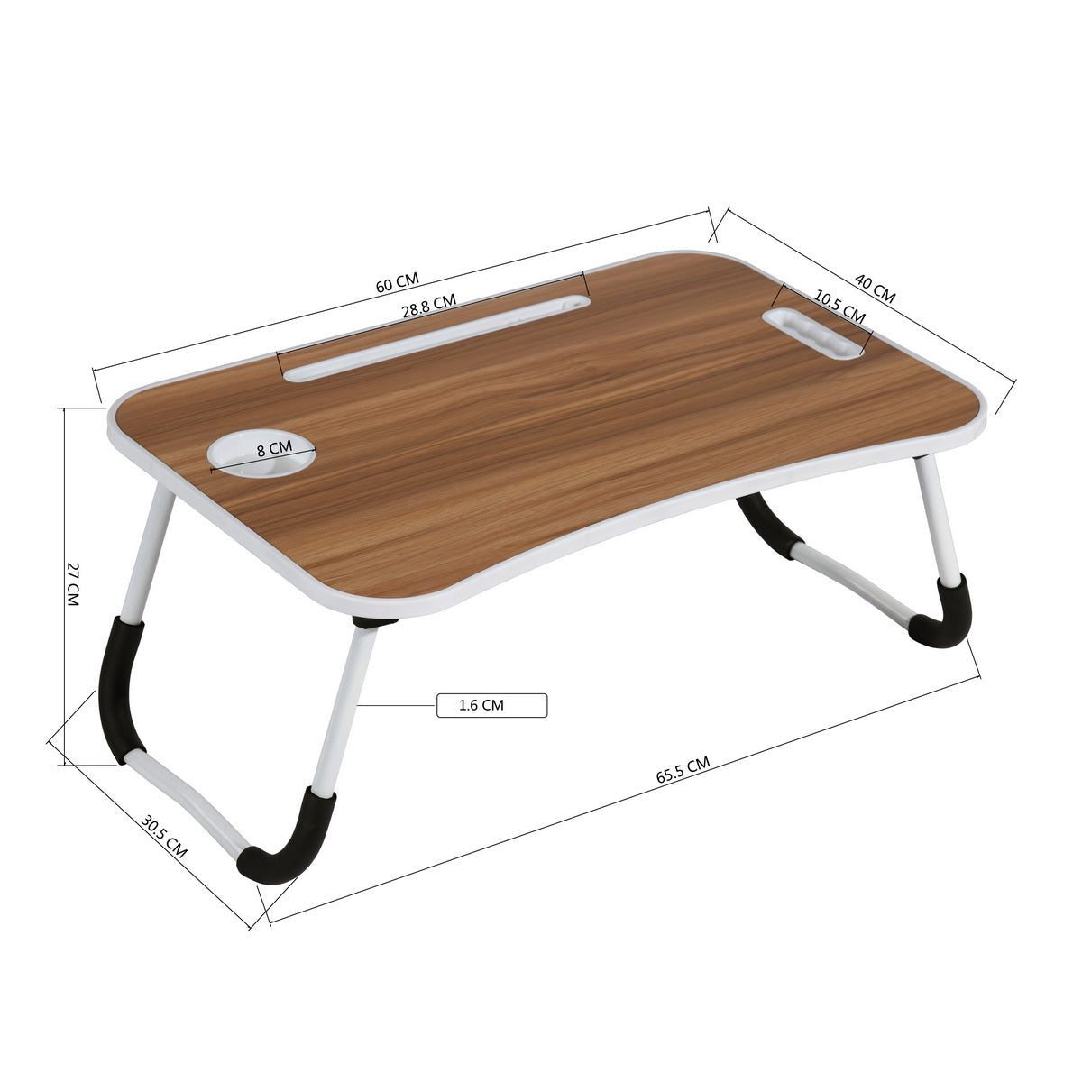 Laptop Desk Foldable Laptop Table Bed Tray Nolito