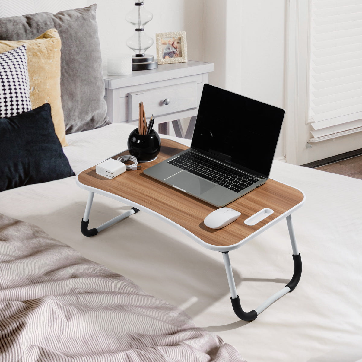 Laptop Desk Foldable Laptop Table Bed Tray Nolito