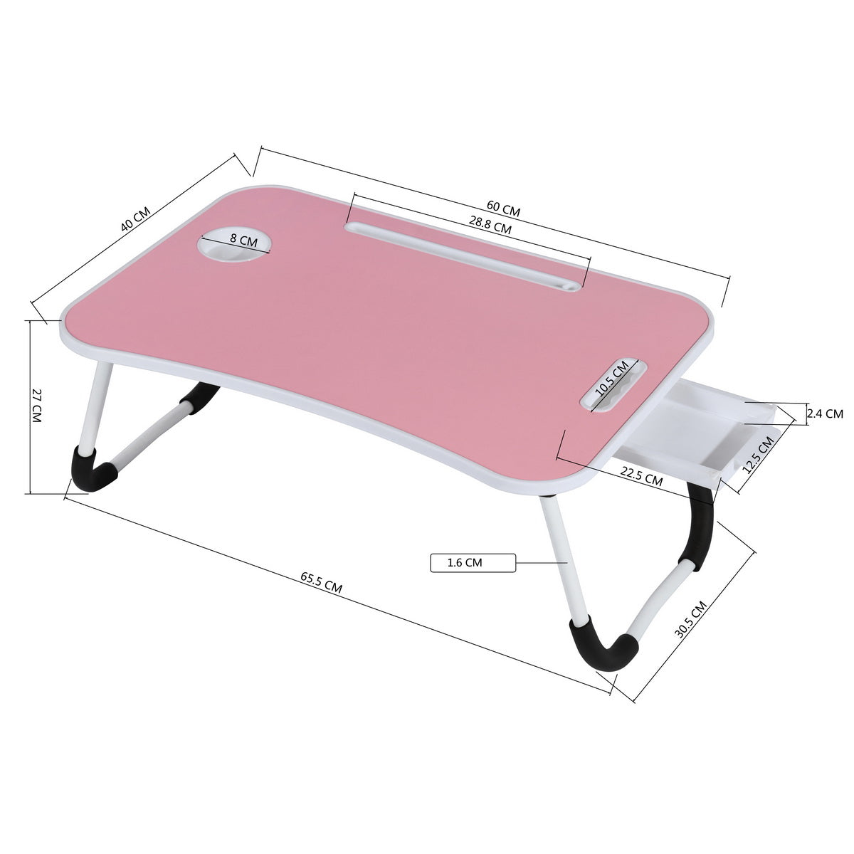 Laptop Desk Foldable Laptop Table Bed Tray Nolito