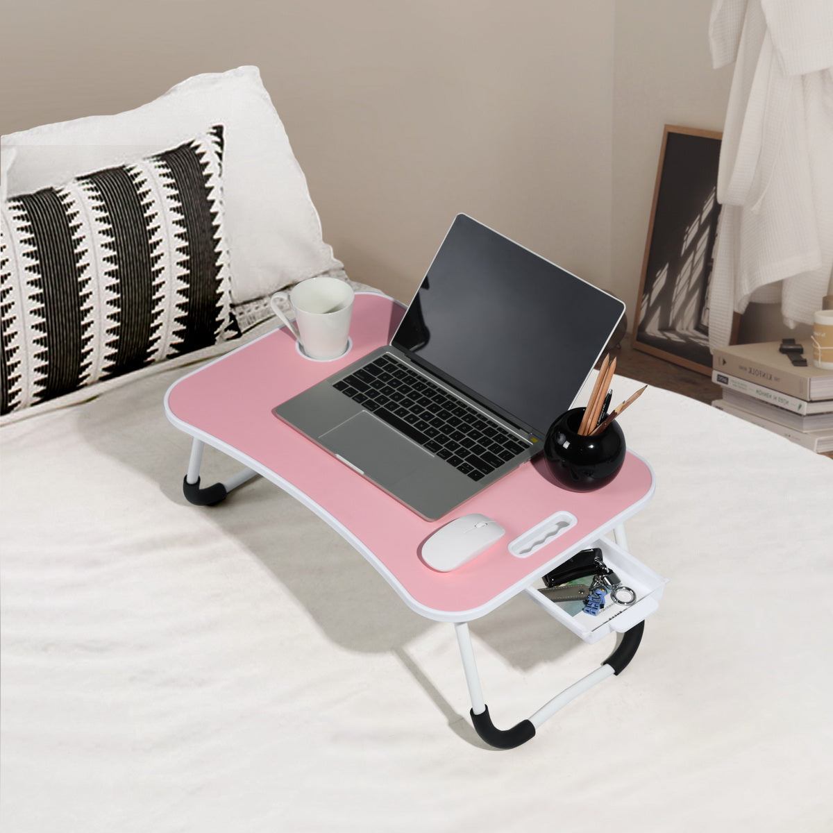 Laptop Desk Foldable Laptop Table Bed Tray Nolito