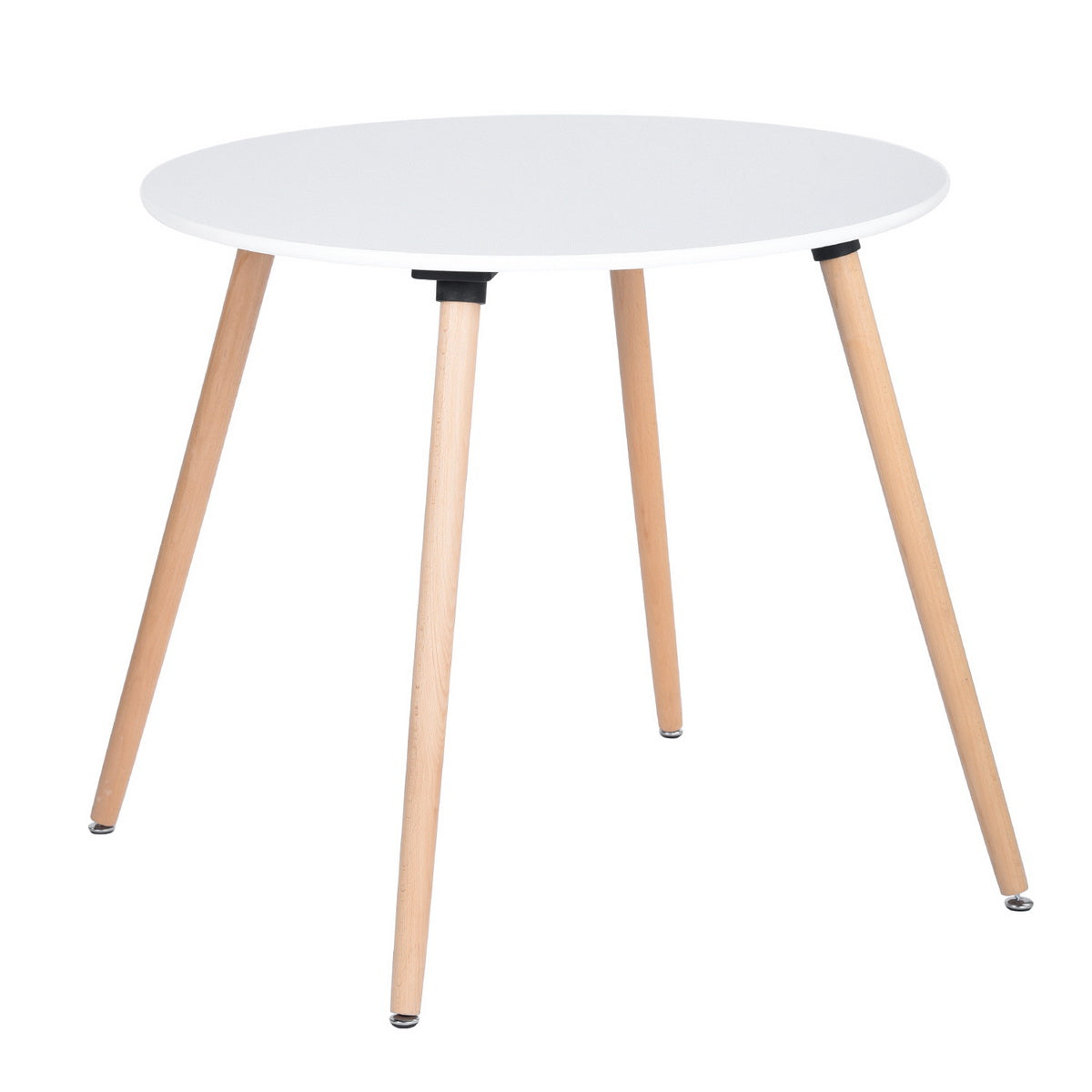 Modern Wooden Dining Table Round Rookie