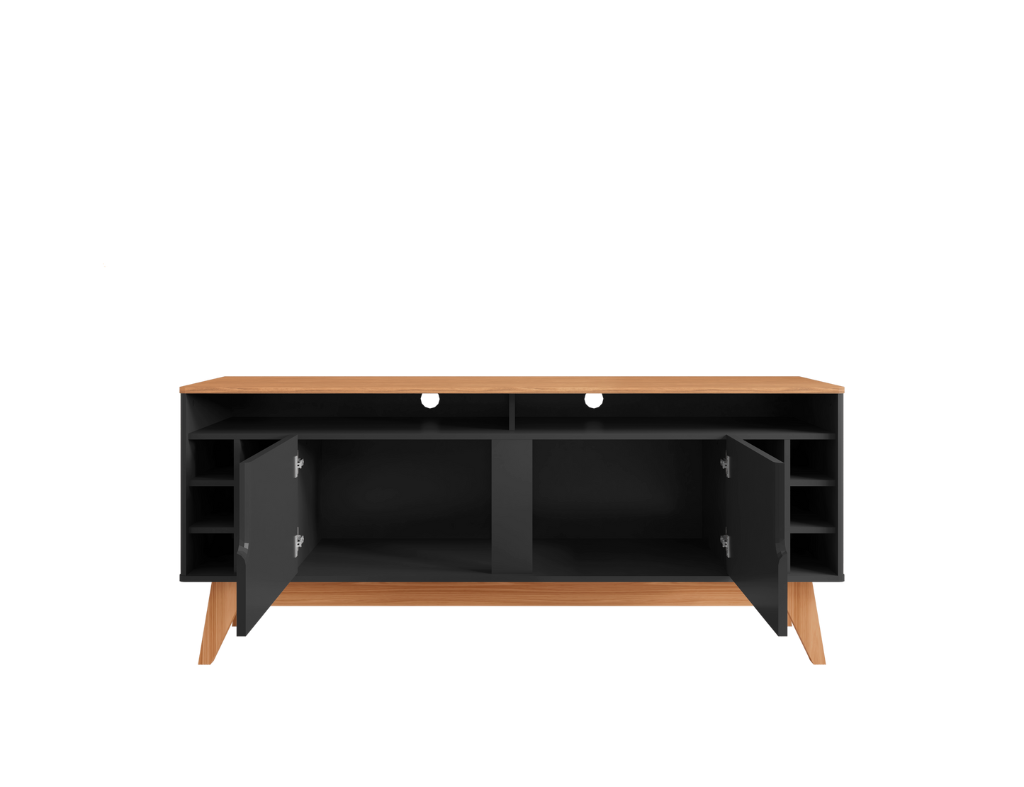 TV Stand Wine 1,35M Black/Noce