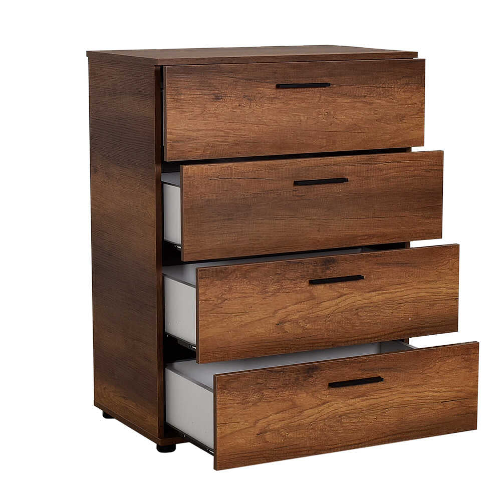 Newline Drawer Chest W/ Four Drawers Oslo Walnut SFN