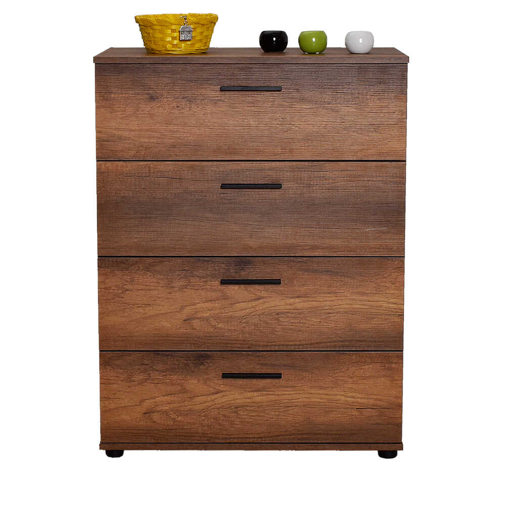 Newline Drawer Chest W/ Four Drawers Oslo Walnut SFN