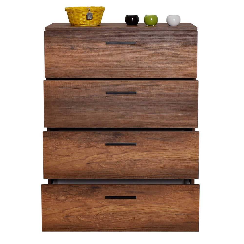 Newline Drawer Chest W/ Four Drawers Oslo Walnut SFN