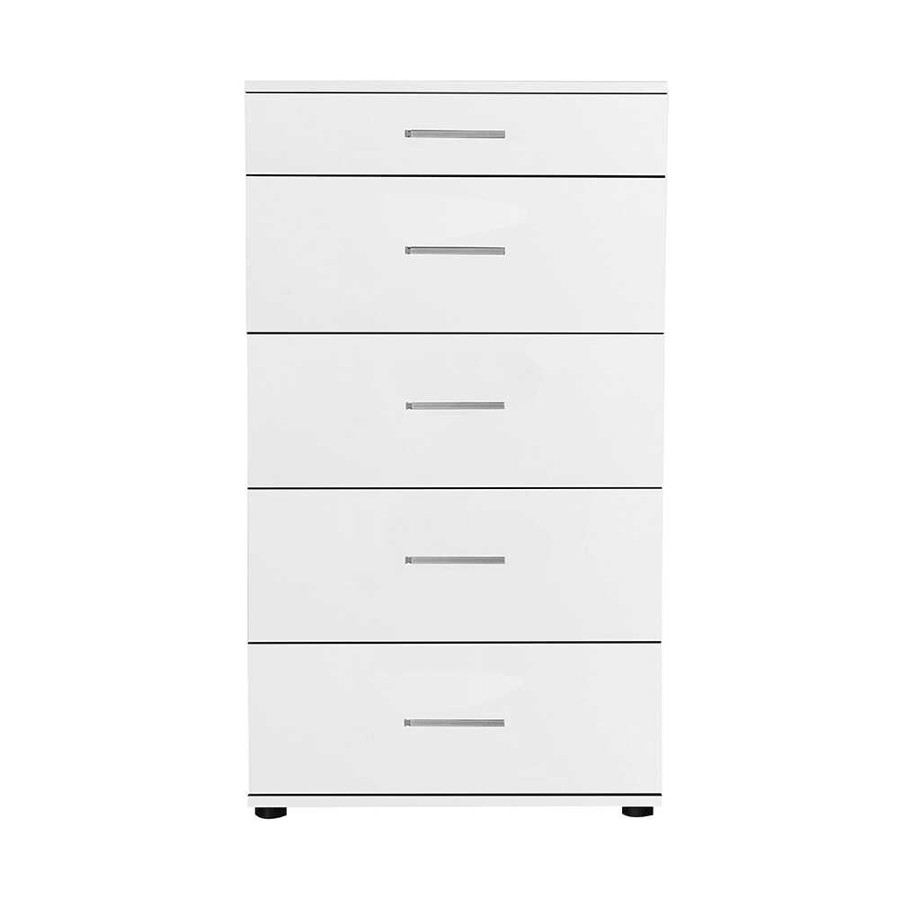 Newline Drawer Chest W/ Five Drawers White SFN