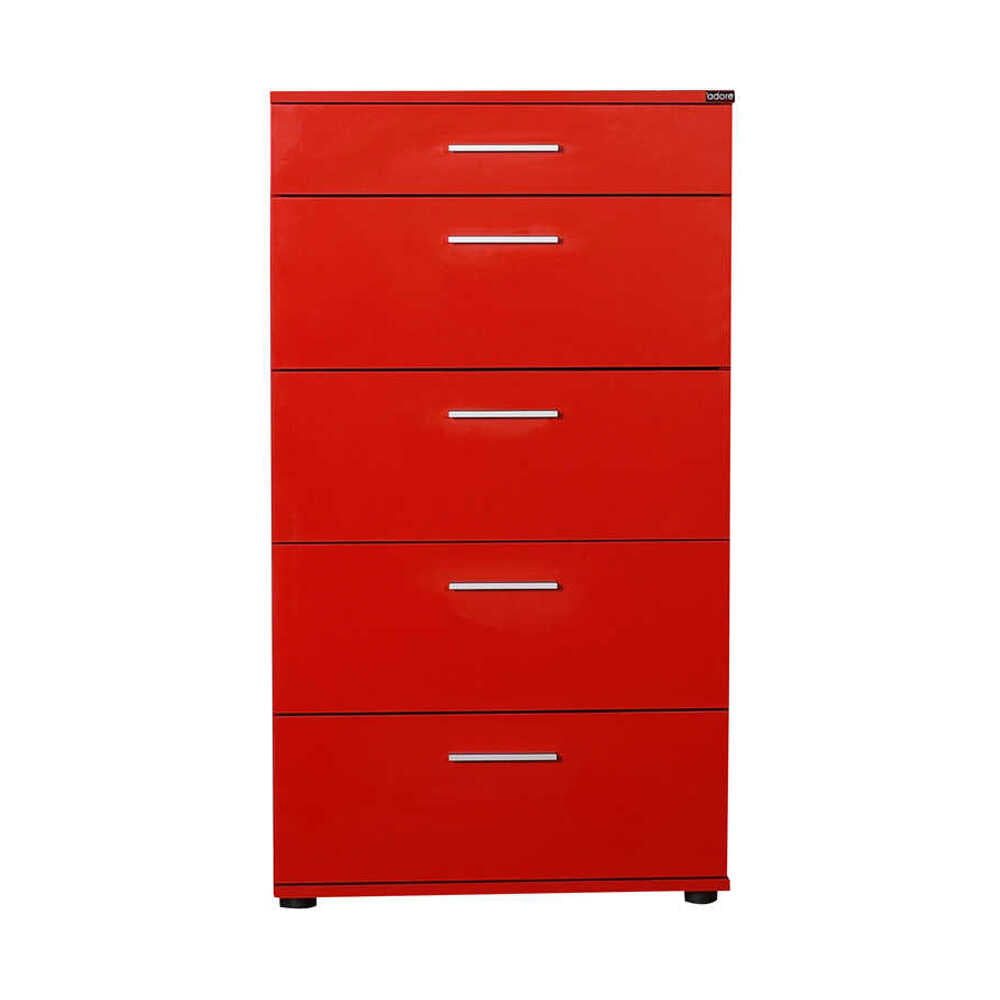 Newline Drawer Chest W/ Five Drawers Red SFN