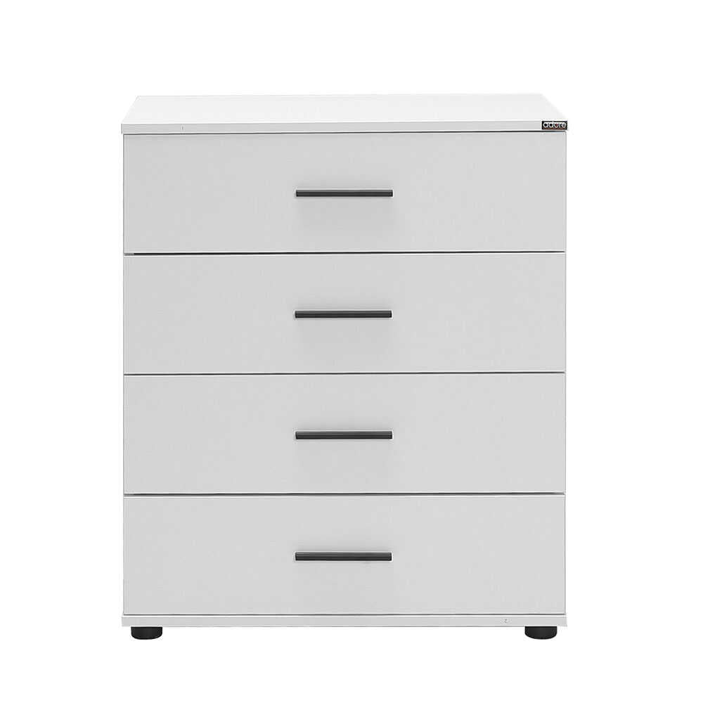 White Series Drawer Chest W/ Four Drawers White SFN