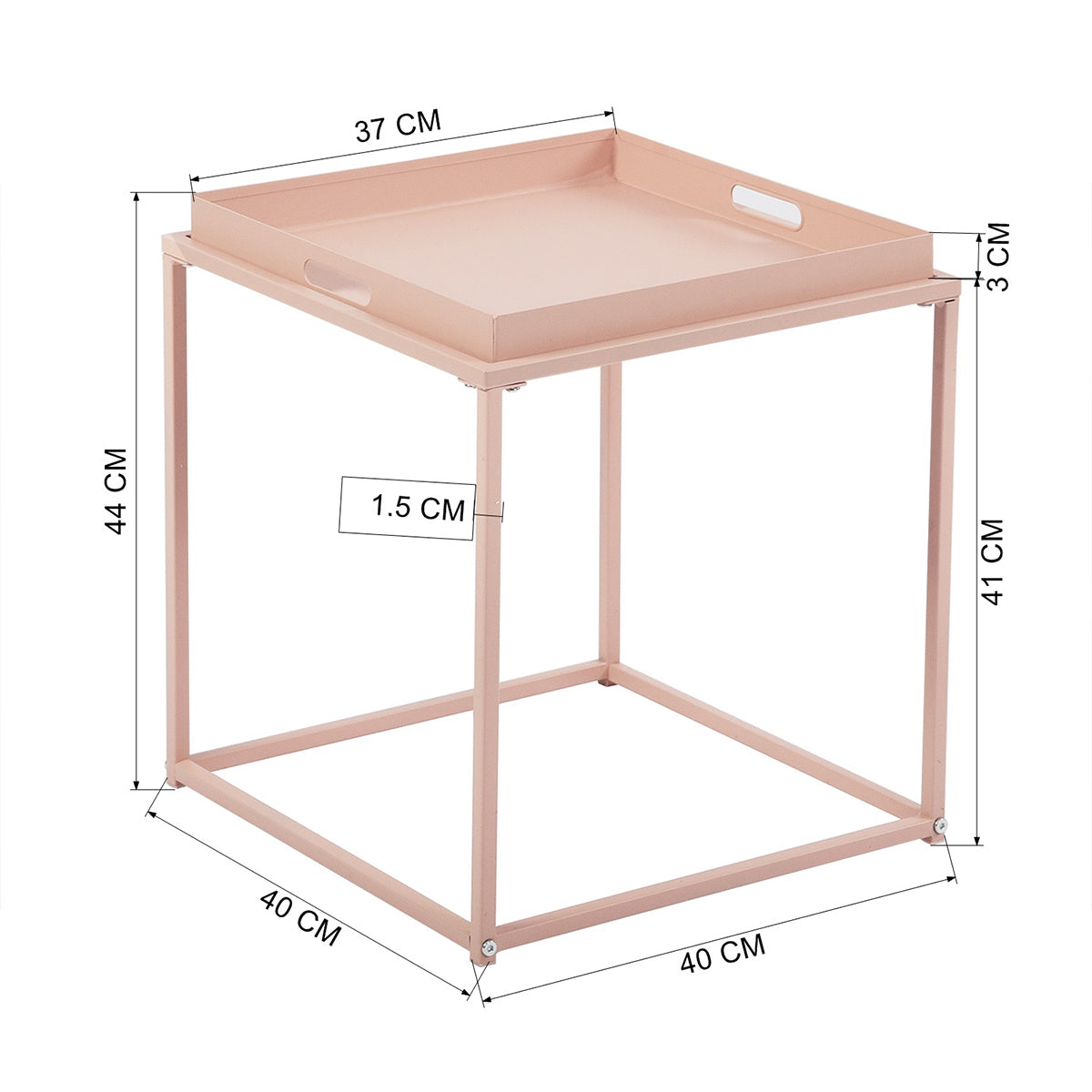 Coffee Table with Removable Tray Tamerton