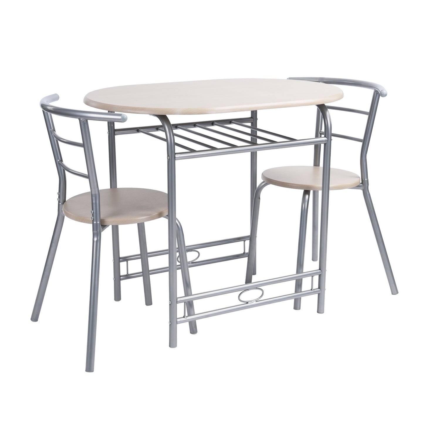 Set of 3 Breakfast Set 1 Table with Chairs Dining Tate