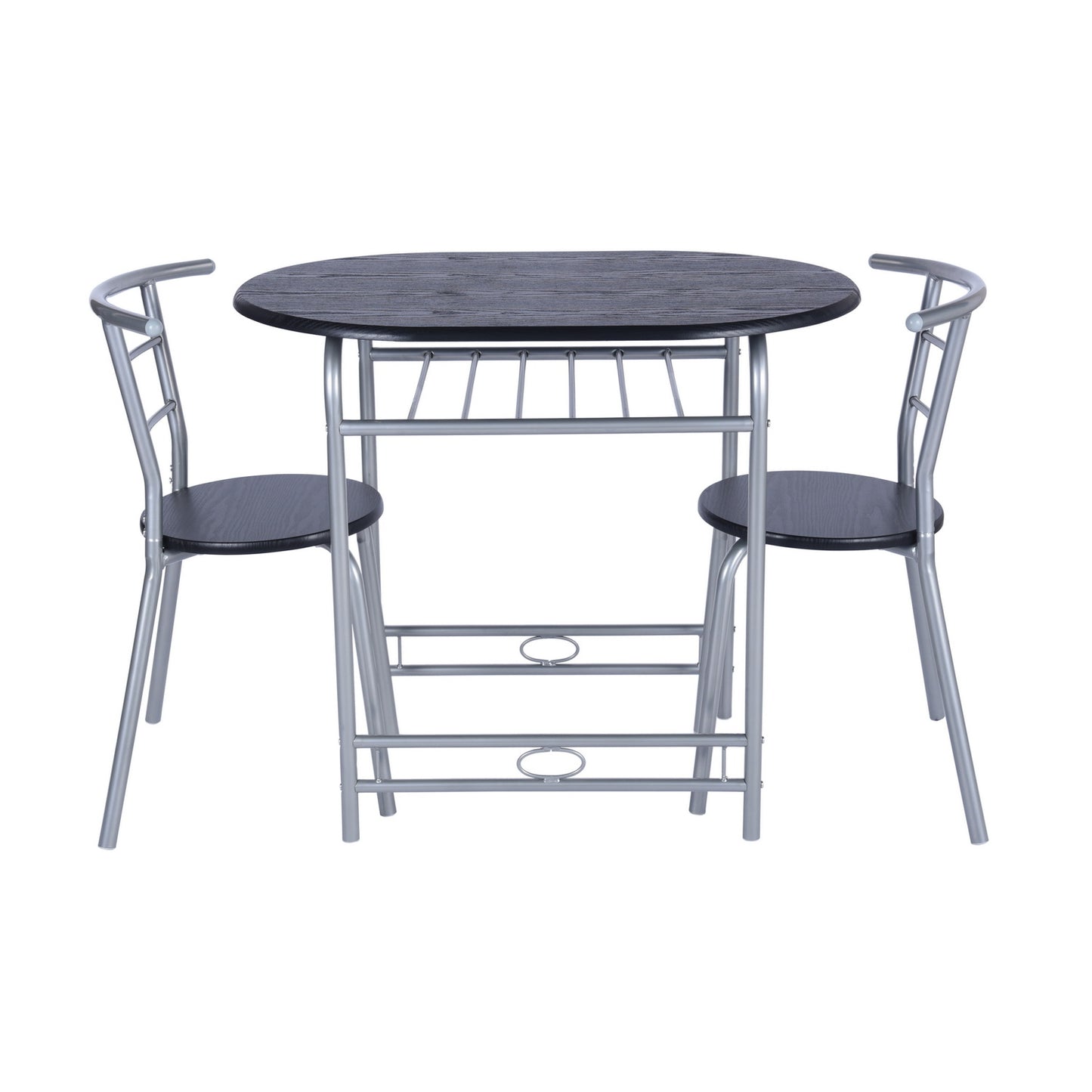 Set of 3 Breakfast Set 1 Table with Chairs Dining Tate