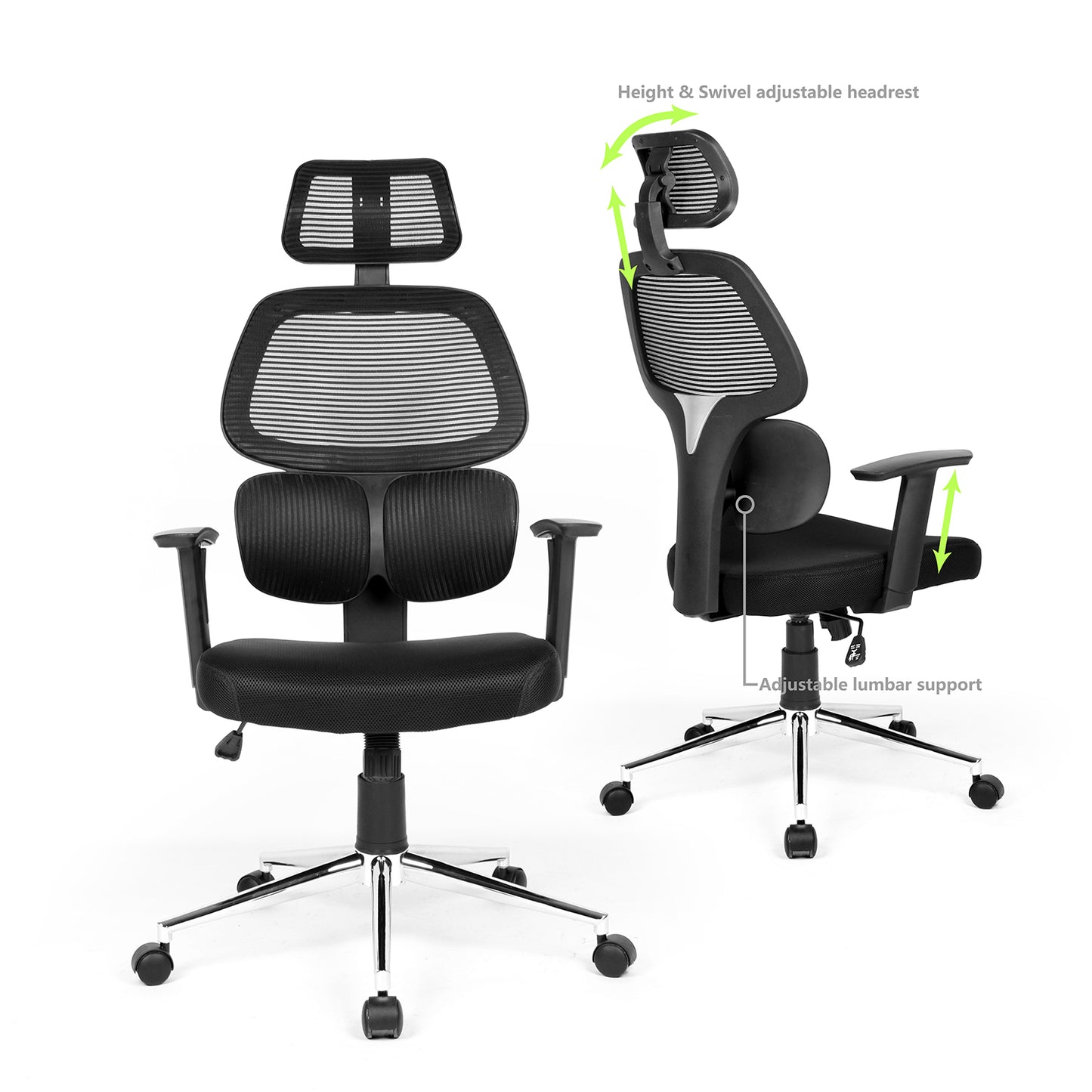 Ergonomic Mesh Office Chair Upholstery High-Back Computer Chair Tikitere