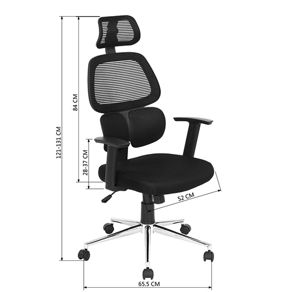 Ergonomic Mesh Office Chair Upholstery High-Back Computer Chair Tikitere