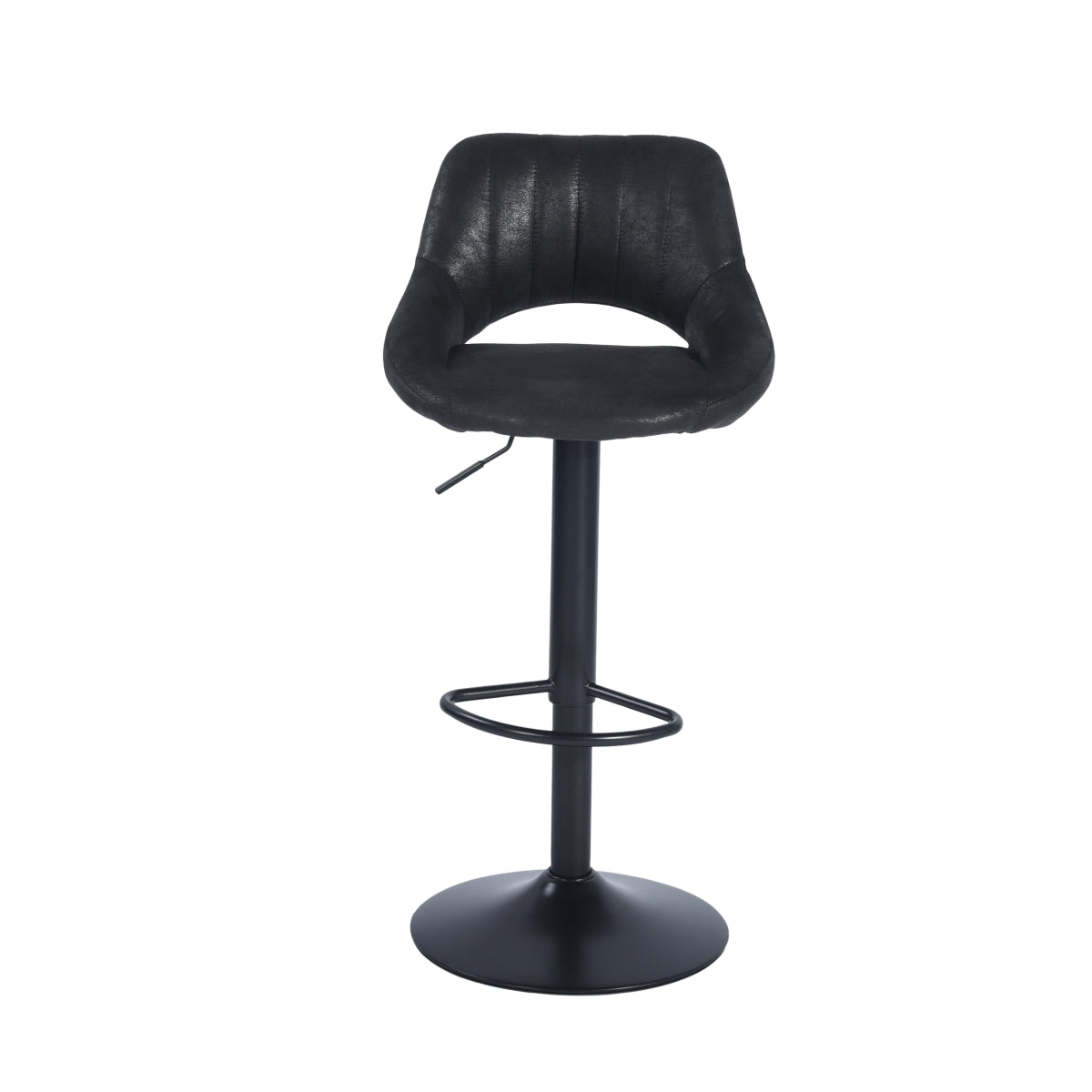 Barstools Suede Upholstered Swivel Height Adjustable Bar Stools Torin