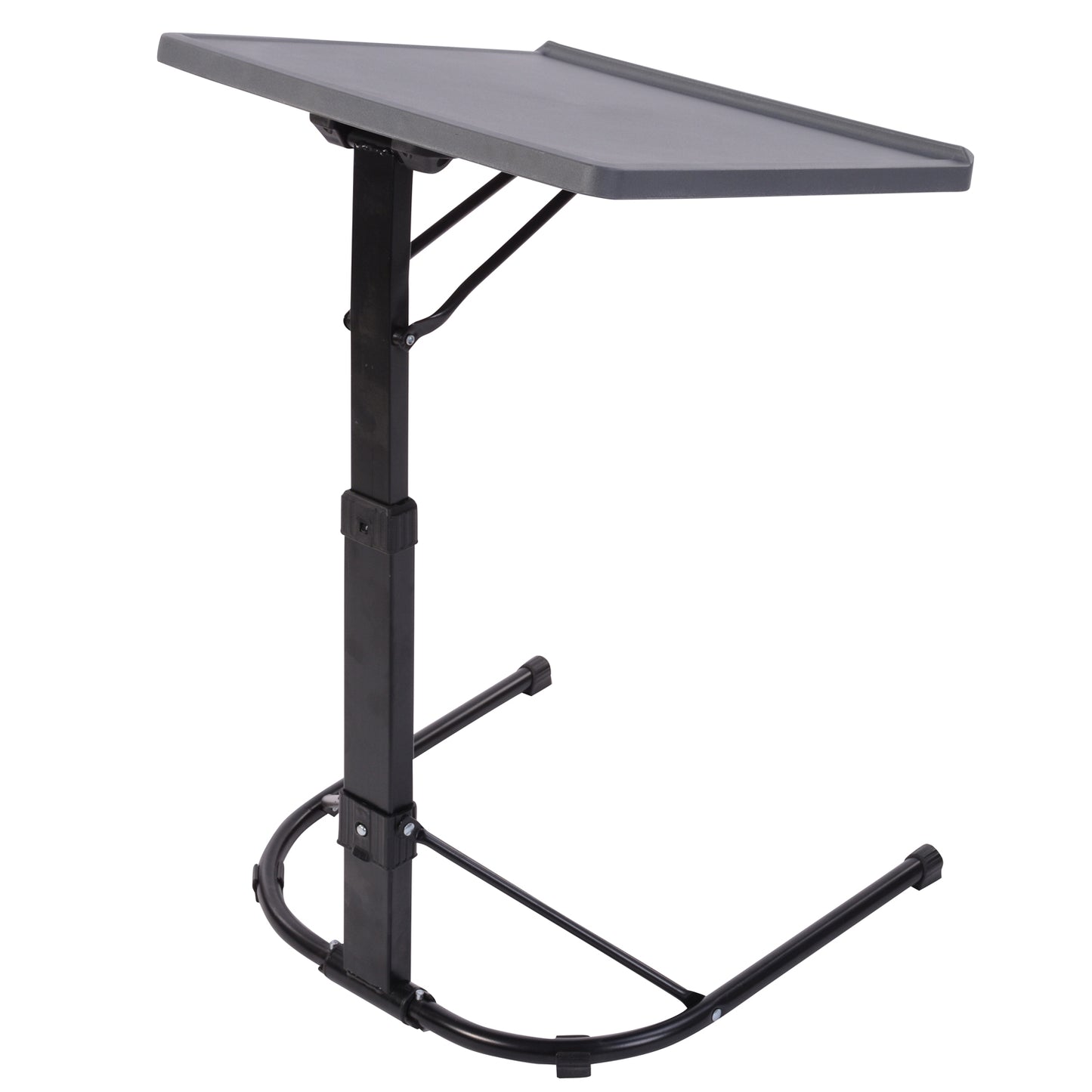 Laptop Table C Side Rolling Table Angel & Height Adjustable Bed Toucher