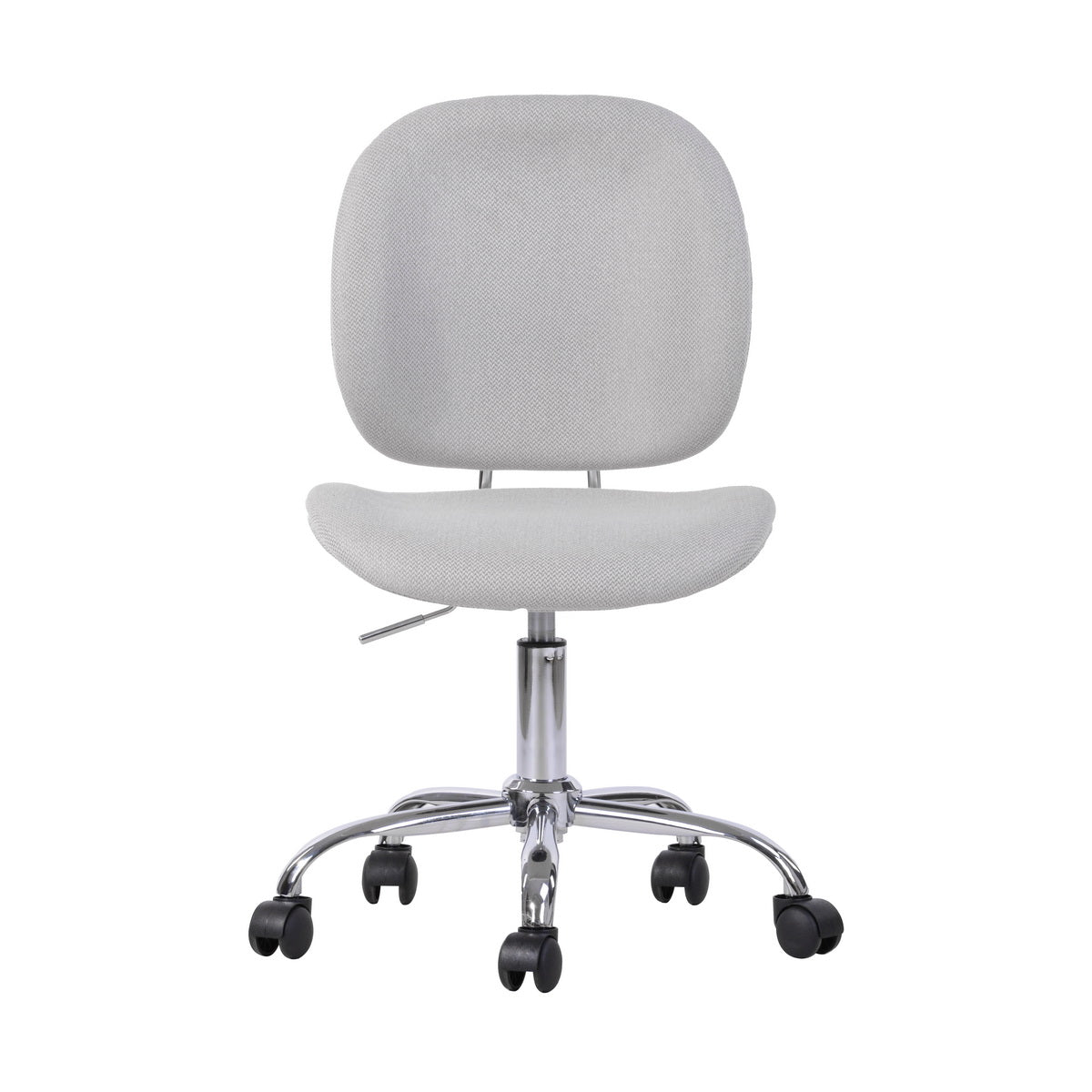 Fabric Upholstered Swivel Ergonomic Home Office Chair Towns