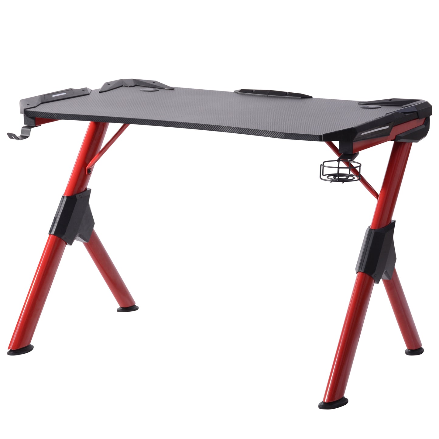 Gaming Desk K Shaped Computer Desk Office Workstation Wally