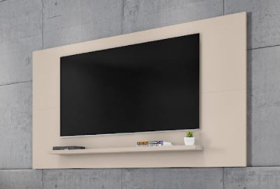 Panel Esmeralda 1,58M (Two Assemble Options) TV Stand Wall-Mounted Entertainment Center Off White